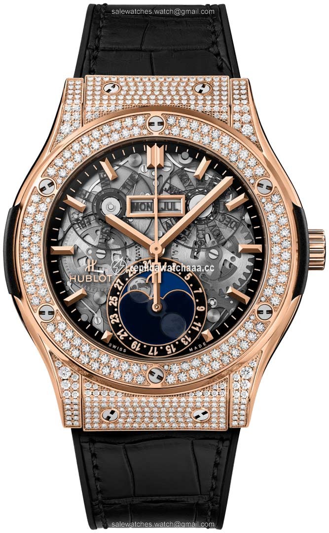 517.ox.0180.lr.1704 Hublot Classic Fusion Aerofusion Moonphase 45mm Mens Watch 517.ox.0180.lr.1704 Hublot Classic Fusion Aerofusion Moonphase 45mm Mens Watch