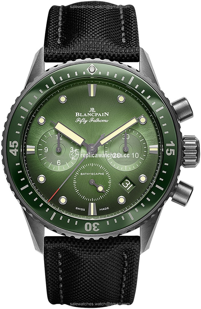 5200-0153-b52a Blancpain Fifty Fathoms Bathyscaphe Flyback Chronograph 43mm Mens Watch 5200-0153-b52a Blancpain Fifty Fathoms Bathyscaphe Flyback Chronograph 43mm Mens Watch