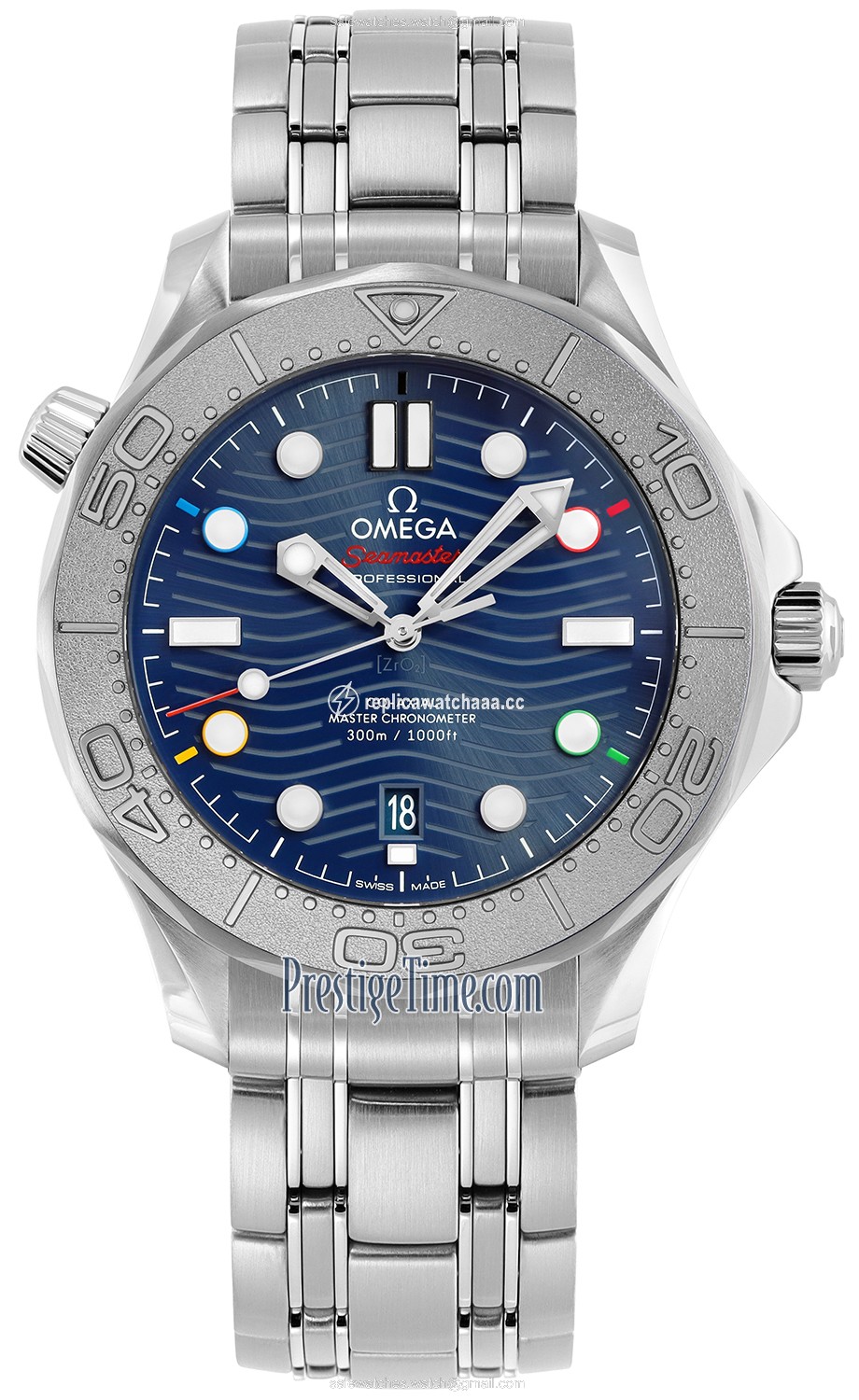 522.30.42.20.03.001 Beijing 2022 Omega Seamaster Diver 300m Co-Axial Master Chronometer 42mm Mens Watch 522.30.42.20.03.001 Beijing 2022 Omega Seamaster Diver 300m Co-Axial Master Chronometer 42mm Mens Watch