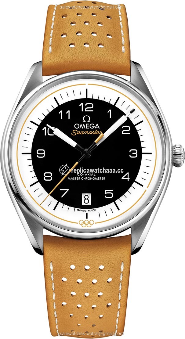 522.32.40.20.01.002 Yellow Omega Seamaster Olympic Games Master Chronometer 39.5mm Mens Watch 522.32.40.20.01.002 Yellow Omega Seamaster Olympic Games Master Chronometer 39.5mm Mens Watch
