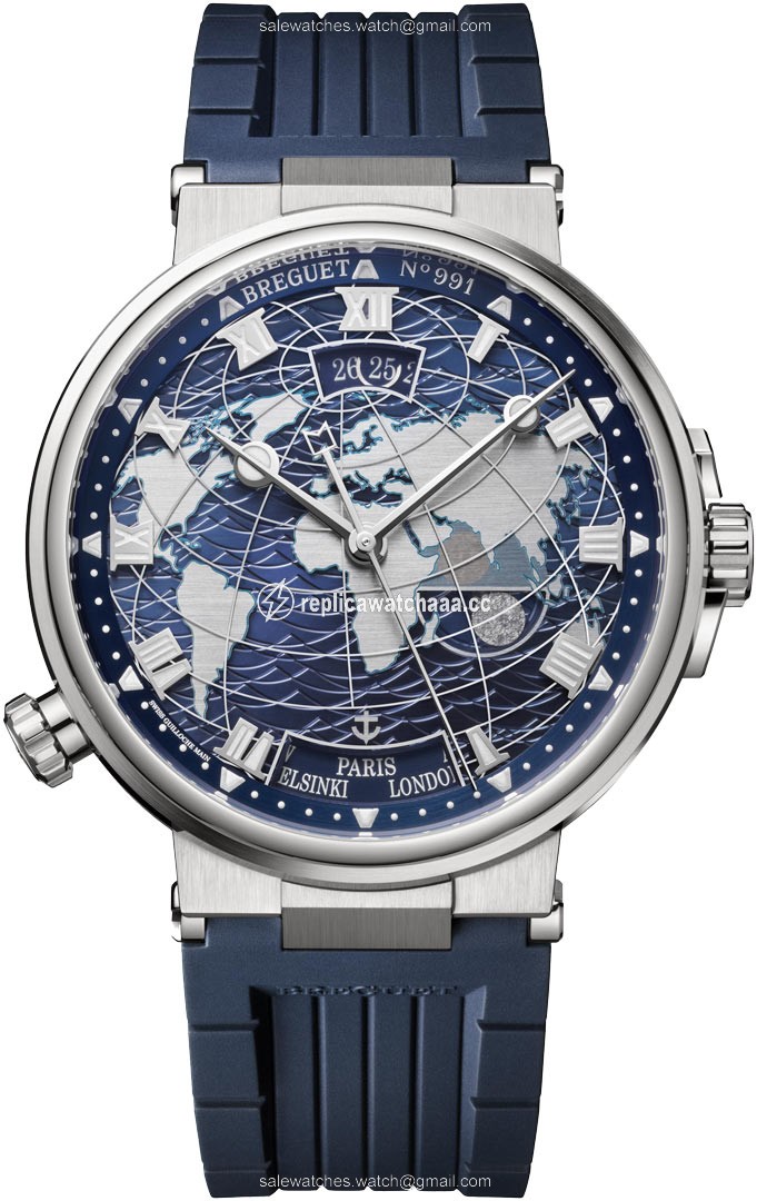 5557bb/ys/5wv Breguet Marine Hora Mundi Automatic 43.9mm Mens Watch 5557bb/ys/5wv Breguet Marine Hora Mundi Automatic 43.9mm Mens Watch