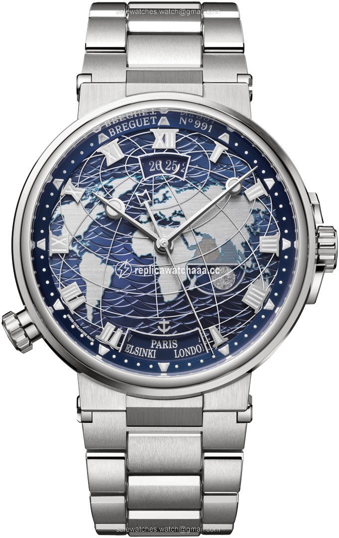 5557bb/ys/bw0 Breguet Marine Hora Mundi Automatic 43.9mm Mens Watch 5557bb/ys/bw0 Breguet Marine Hora Mundi Automatic 43.9mm Mens Watch