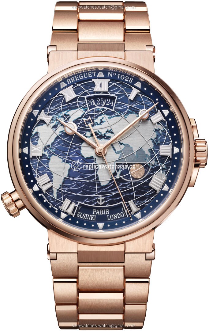 5557br/ys/rw0 Breguet Marine Hora Mundi Automatic 43.9mm Mens Watch 5557br/ys/rw0 Breguet Marine Hora Mundi Automatic 43.9mm Mens Watch