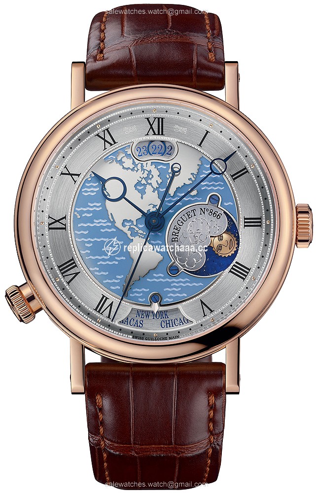 5717br/us/9zu Breguet Classique Hora Mundi Mens Watch 5717br/us/9zu Breguet Classique Hora Mundi Mens Watch