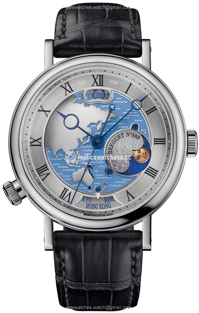 5717pt/as/9zu Breguet Classique Hora Mundi Mens Watch 5717pt/as/9zu Breguet Classique Hora Mundi Mens Watch