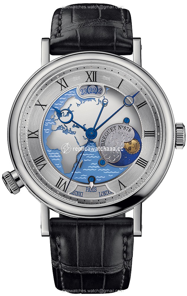 5717pt/eu/9zu Breguet Classique Hora Mundi Mens Watch 5717pt/eu/9zu Breguet Classique Hora Mundi Mens Watch