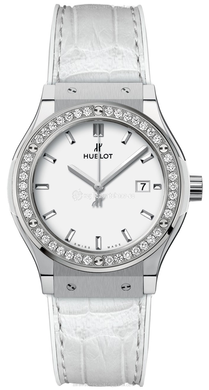 581.ne.2010.lr.1204 Hublot Classic Fusion Quartz 33mm Ladies Watch 581.ne.2010.lr.1204 Hublot Classic Fusion Quartz 33mm Ladies Watch