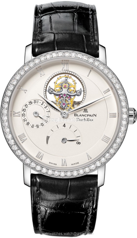 6025-1942-55b Blancpain Villeret Tourbillon 8 Day Power Reserve Mens Watch 6025-1942-55b Blancpain Villeret Tourbillon 8 Day Power Reserve Mens Watch