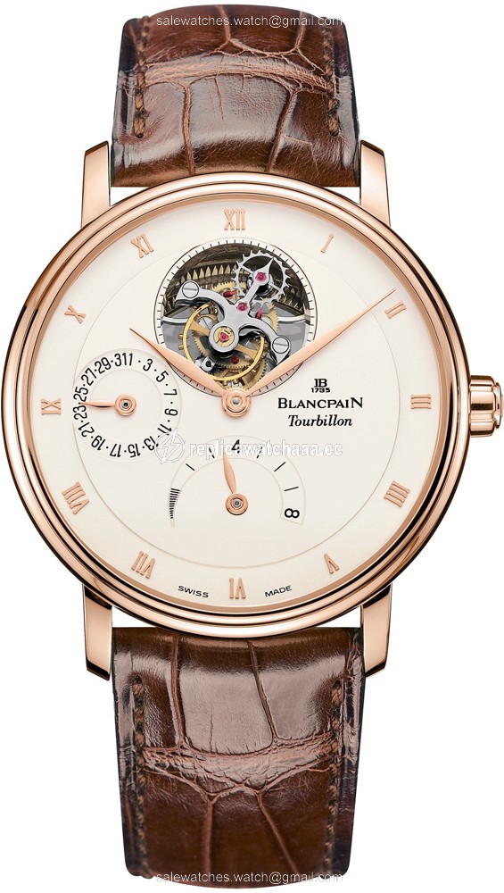 6025-3642-55b Blancpain Villeret Tourbillon Mens Watch 6025-3642-55b Blancpain Villeret Tourbillon Mens Watch