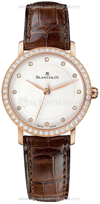 6102-2987-55a Blancpain Villeret Ultra Slim Ladies Automatic 29mm Ladies Watch 6102-2987-55a Blancpain Villeret Ultra Slim Ladies Automatic 29mm Ladies Watch