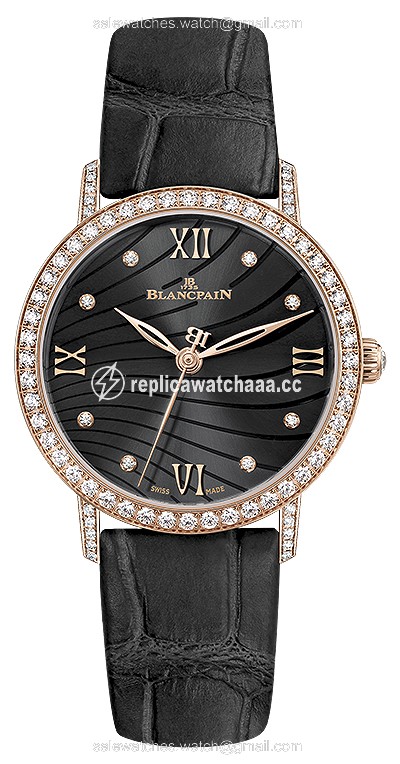 6104-2930-55a Blancpain Villeret Ultra Slim Automatic 29.2mm Ladies Watch 6104-2930-55a Blancpain Villeret Ultra Slim Automatic 29.2mm Ladies Watch