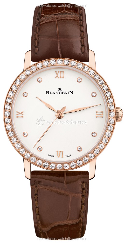 6104-2987-55a Blancpain Villeret Ultra Slim Automatic 29.2mm Ladies Watch 6104-2987-55a Blancpain Villeret Ultra Slim Automatic 29.2mm Ladies Watch