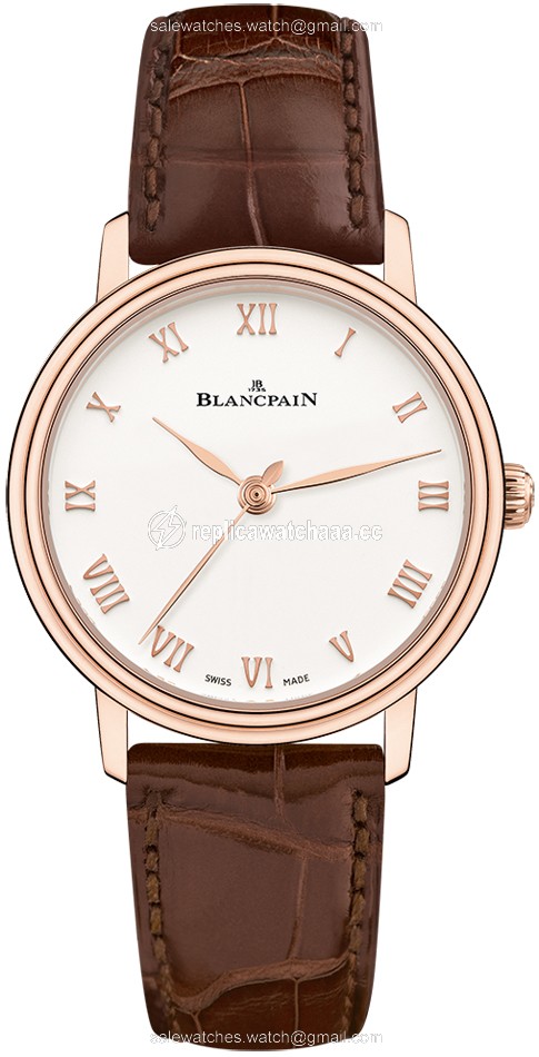 6104-3642-55a Blancpain Villeret Ultra Slim Automatic 29.2mm Ladies Watch 6104-3642-55a Blancpain Villeret Ultra Slim Automatic 29.2mm Ladies Watch