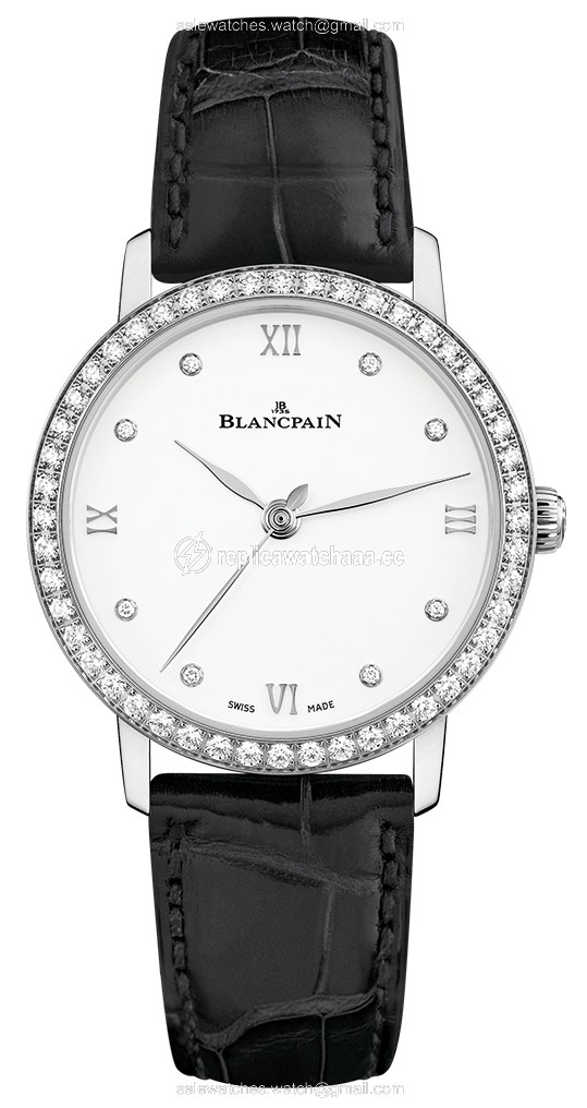 6104-4628-95a Blancpain Villeret Ultra Slim Automatic 29.2mm Ladies Watch 6104-4628-95a Blancpain Villeret Ultra Slim Automatic 29.2mm Ladies Watch