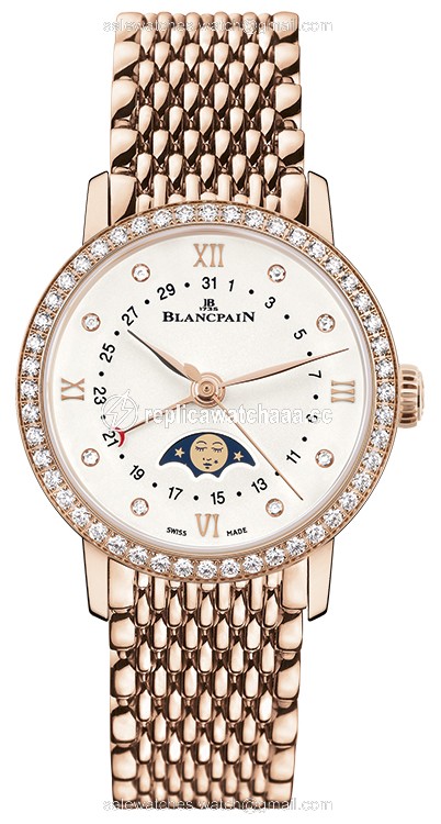 6106-2987-mmb Blancpain Villeret Quantieme Phases de Lune 29.2mm Ladies Watch 6106-2987-mmb Blancpain Villeret Quantieme Phases de Lune 29.2mm Ladies Watch