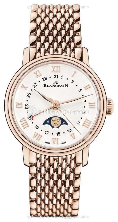 6106-3642-mmb Blancpain Villeret Quantieme Phases de Lune 29.2mm Ladies Watch 6106-3642-mmb Blancpain Villeret Quantieme Phases de Lune 29.2mm Ladies Watch