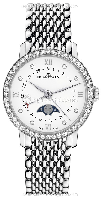 6106-4628-mmb Blancpain Villeret Quantieme Phases de Lune 29.2mm Ladies Watch 6106-4628-mmb Blancpain Villeret Quantieme Phases de Lune 29.2mm Ladies Watch