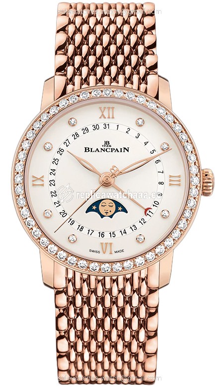 6126-2987-mmb Blancpain Villeret Quantieme Phases de Lune 33.2mm Ladies Watch 6126-2987-mmb Blancpain Villeret Quantieme Phases de Lune 33.2mm Ladies Watch