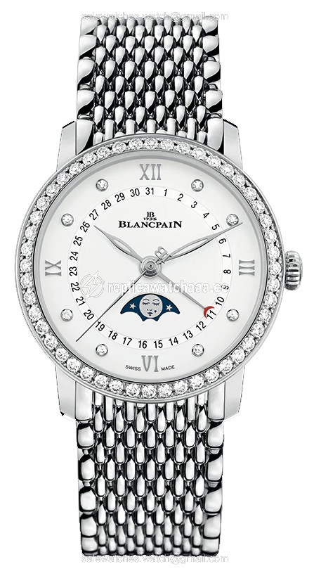 6126-4628-mmb Blancpain Villeret Quantieme Phases de Lune 33.2mm Ladies Watch 6126-4628-mmb Blancpain Villeret Quantieme Phases de Lune 33.2mm Ladies Watch