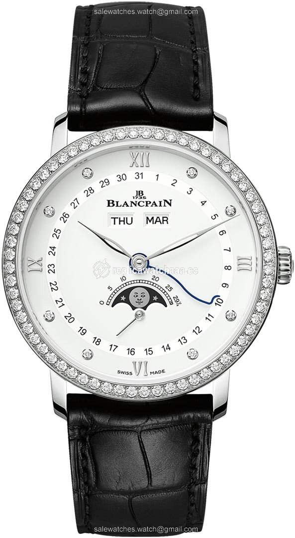 6264-4628-55b Blancpain Villeret Moonphase & Complete Calendar 38mm Mens Watch 6264-4628-55b Blancpain Villeret Moonphase & Complete Calendar 38mm Mens Watch