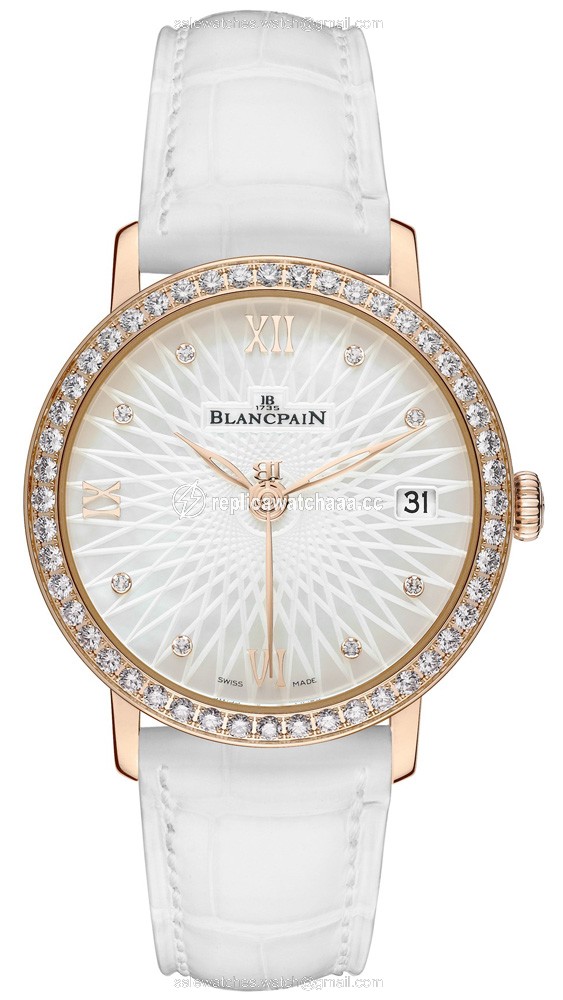 6604-2944-55a Blancpain Ladies Ultra Slim Automatic 34mm Ladies Watch 6604-2944-55a Blancpain Ladies Ultra Slim Automatic 34mm Ladies Watch