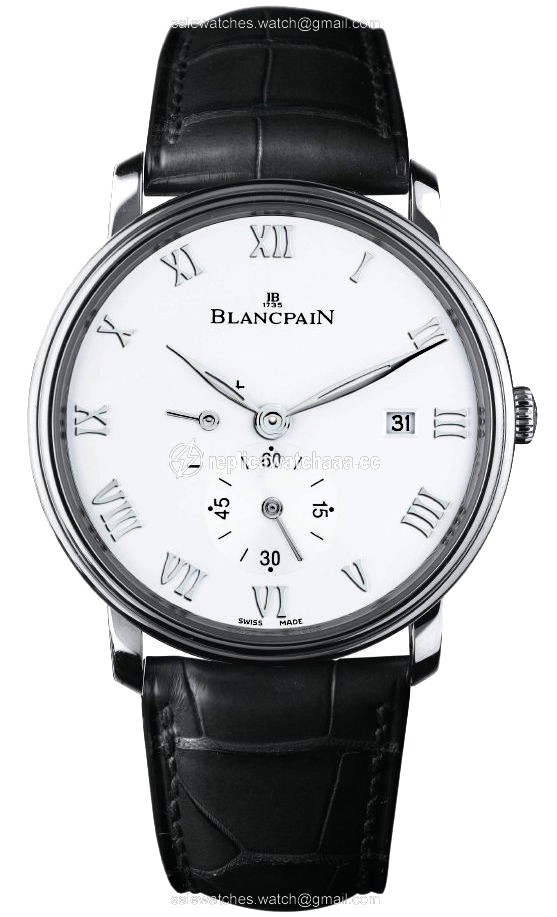 6606-1127-55b Blancpain Villeret Small Seconds Date & Power Reserve Mechanical Mens Watch 6606-1127-55b Blancpain Villeret Small Seconds Date & Power Reserve Mechanical Mens Watch