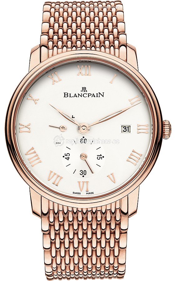 6606-3642-mmb Blancpain Villeret Small Seconds Date & Power Reserve Mechanical Mens Watch 6606-3642-mmb Blancpain Villeret Small Seconds Date & Power Reserve Mechanical Mens Watch