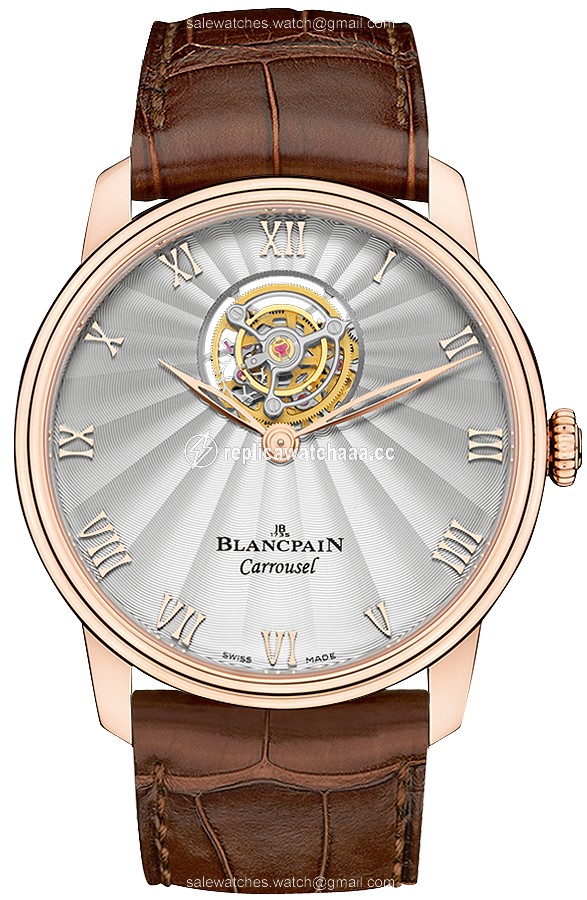 66228-3642-55b Blancpain Villeret Carrousel 42mm Mens Watch 66228-3642-55b Blancpain Villeret Carrousel 42mm Mens Watch