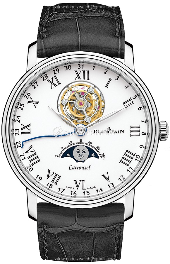 6622L-3431-55b Blancpain Villeret Carrousel Moonphase 42mm Mens Watch 6622L-3431-55b Blancpain Villeret Carrousel Moonphase 42mm Mens Watch