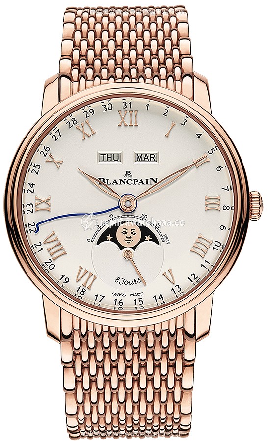 6639-3642-mmb Blancpain Villeret Complete Calendar 8 Jours Mens Watch 6639-3642-mmb Blancpain Villeret Complete Calendar 8 Jours Mens Watch