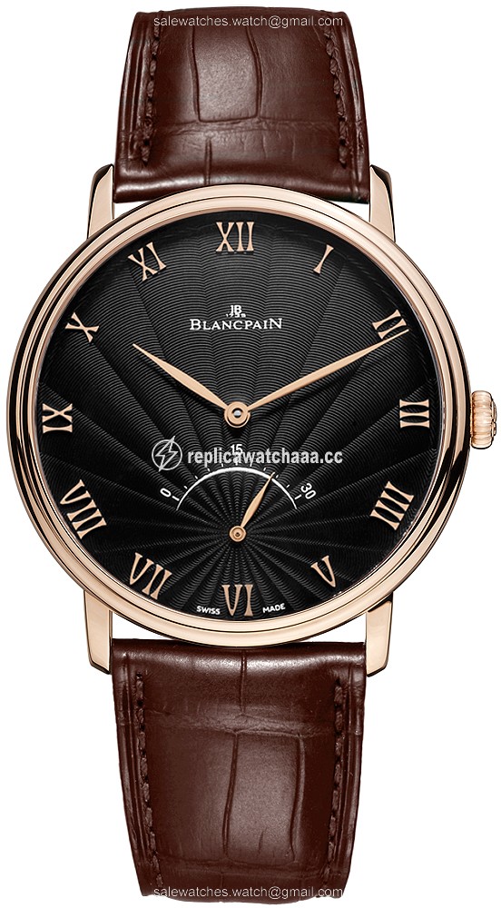 6653-3630-55b Blancpain Villeret Ultra Slim 30 Seconds Retrograde Mens Watch 6653-3630-55b Blancpain Villeret Ultra Slim 30 Seconds Retrograde Mens Watch