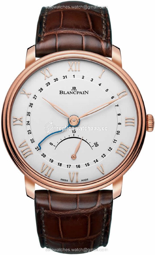 6653q-3642-55b Blancpain Villeret Ultra Slim Date 30 Seconds Retrograde Mens Watch 6653q-3642-55b Blancpain Villeret Ultra Slim Date 30 Seconds Retrograde Mens Watch