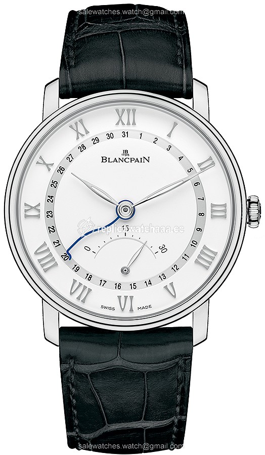 6653q-1127-55b Blancpain Villeret Ultra Slim Date 30 Seconds Retrograde Mens Watch 6653q-1127-55b Blancpain Villeret Ultra Slim Date 30 Seconds Retrograde Mens Watch