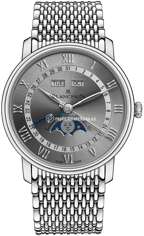 6654-1113-mmb Blancpain Villeret Moonphase & Complete Calendar 40mm Mens Watch 6654-1113-mmb Blancpain Villeret Moonphase & Complete Calendar 40mm Mens Watch