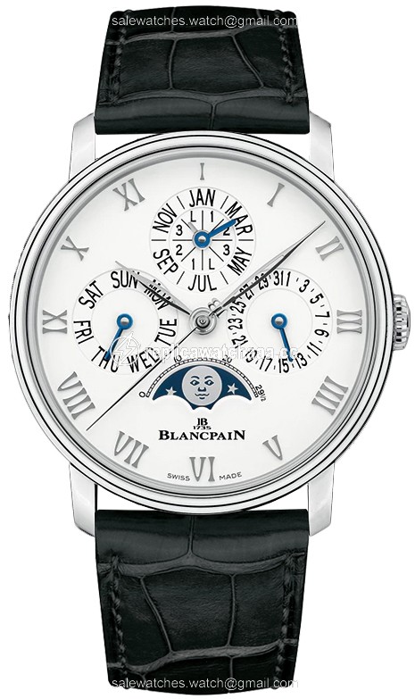 6656-1127-55b Blancpain Villeret Quantieme Perpetual 40mm Mens Watch 6656-1127-55b Blancpain Villeret Quantieme Perpetual 40mm Mens Watch