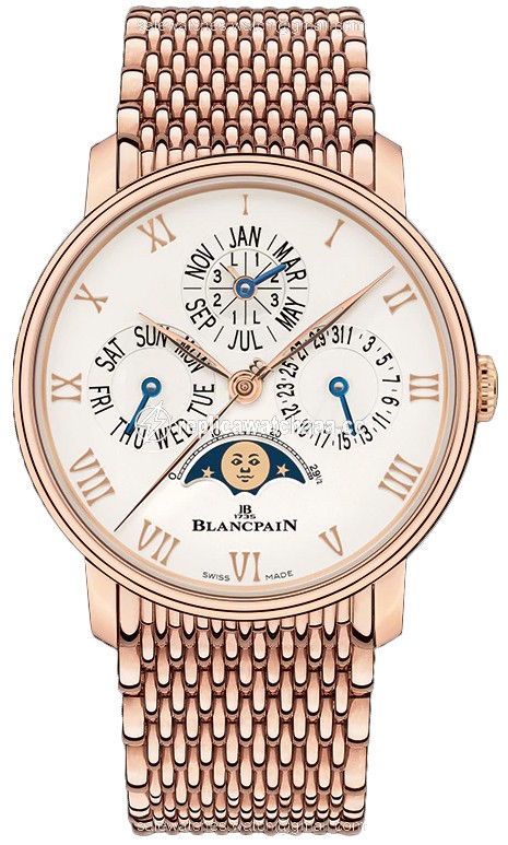 6656-3642-mmb Blancpain Villeret Quantieme Perpetual 40mm Mens Watch 6656-3642-mmb Blancpain Villeret Quantieme Perpetual 40mm Mens Watch