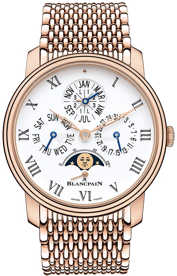 6659-3631-mmb Blancpain Villeret Quantieme Perpetual 8 Day Automatic 42mm Mens Watch 6659-3631-mmb Blancpain Villeret Quantieme Perpetual 8 Day Automatic 42mm Mens Watch