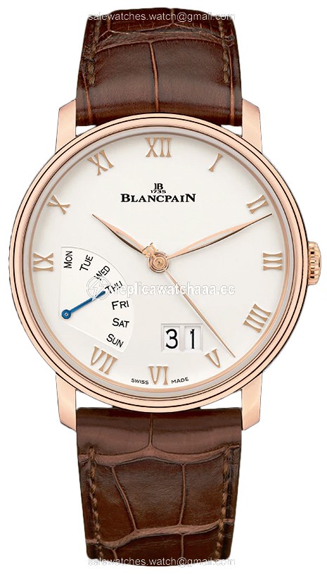 6668-3642-55b Blancpain Villeret Grand Date Retrograde Day 40mm Mens Watch 6668-3642-55b Blancpain Villeret Grand Date Retrograde Day 40mm Mens Watch