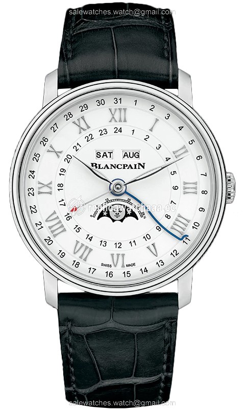 6676-1127-55b Blancpain Villeret Moonphase Complete Calendar GMT 40mm Mens Watch 6676-1127-55b Blancpain Villeret Moonphase Complete Calendar GMT 40mm Mens Watch