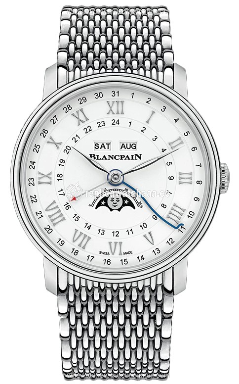 6676-1127-mmb Blancpain Villeret Moonphase Complete Calendar GMT 40mm Mens Watch 6676-1127-mmb Blancpain Villeret Moonphase Complete Calendar GMT 40mm Mens Watch