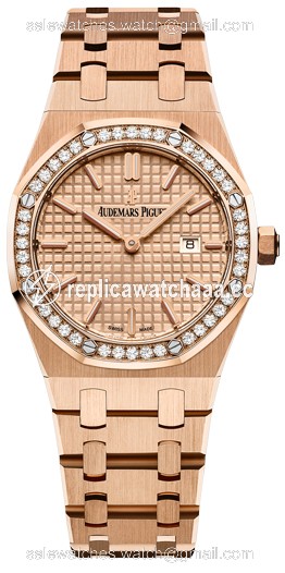 67651or.zz.1261or.03 Audemars Piguet Royal Oak Quartz 33mm Ladies Watch 67651or.zz.1261or.03 Audemars Piguet Royal Oak Quartz 33mm Ladies Watch