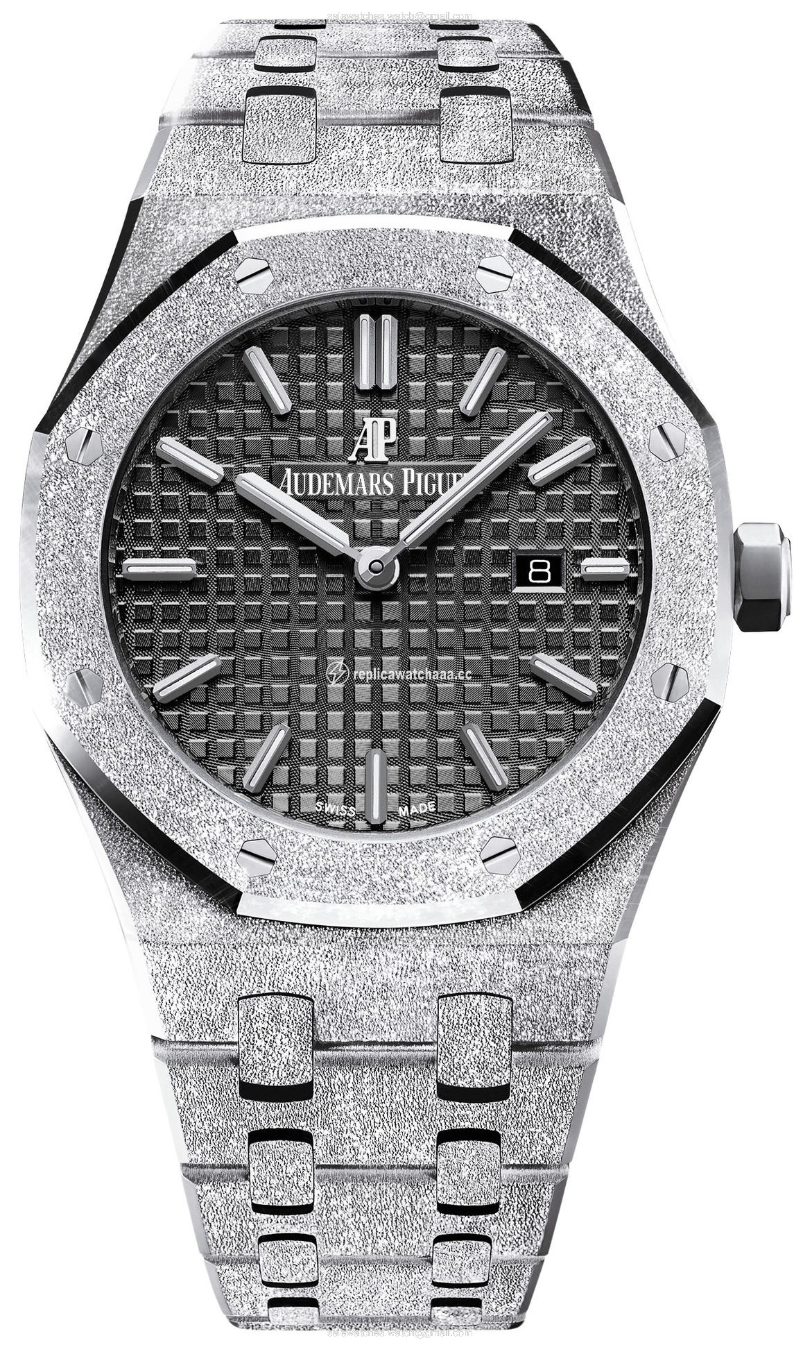 67653bc.gg.1263bc.02 Frosted Gold Audemars Piguet Royal Oak Quartz 33mm Ladies Watch 67653bc.gg.1263bc.02 Frosted Gold Audemars Piguet Royal Oak Quartz 33mm Ladies Watch