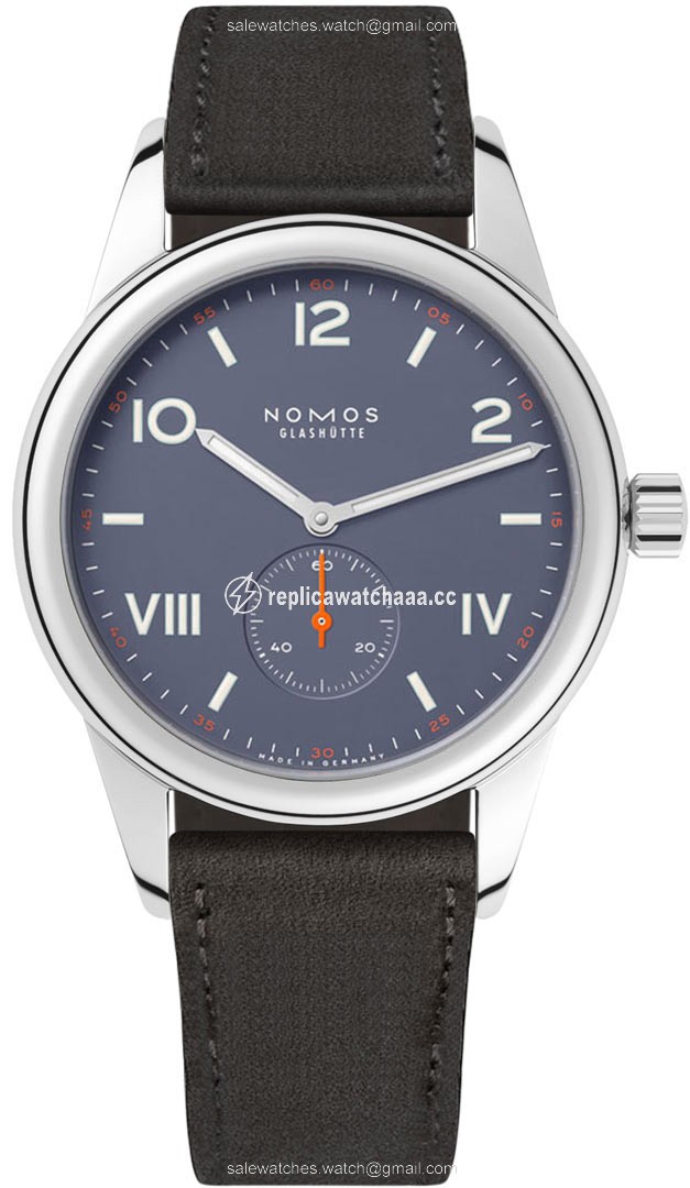 713 Blue Purple Nomos Glashutte Club Campus 36mm Midsize Watch 713 Blue Purple Nomos Glashutte Club Campus 36mm Midsize Watch