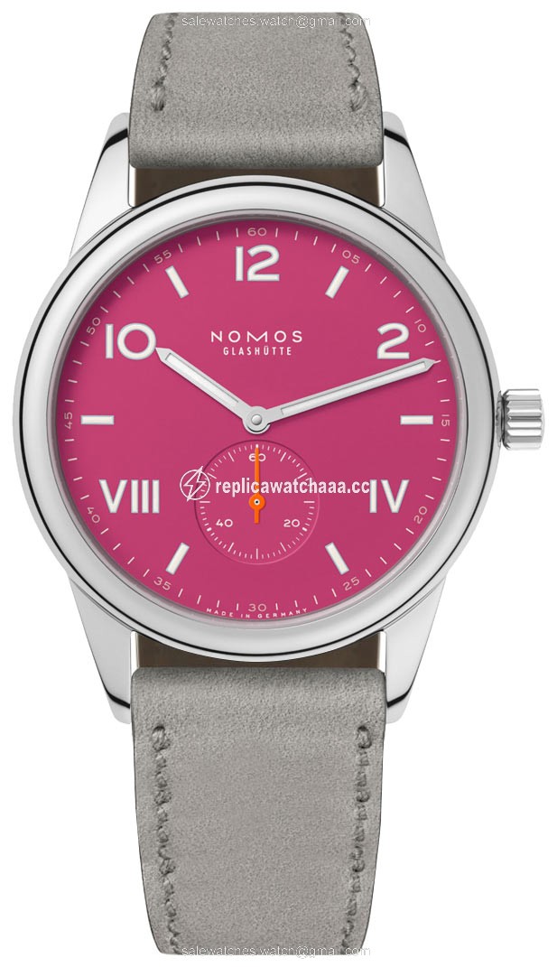 728 Deep Pink Nomos Glashutte Club 38 Campus 38.5mm Mens Watch 728 Deep Pink Nomos Glashutte Club 38 Campus 38.5mm Mens Watch