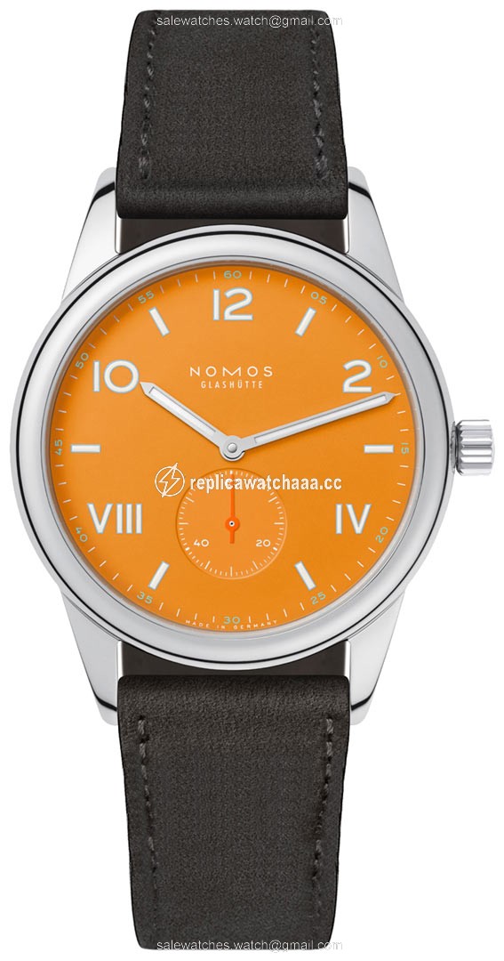 729 Future Orange Nomos Glashutte Club 38 Campus 38.5mm Mens Watch 729 Future Orange Nomos Glashutte Club 38 Campus 38.5mm Mens Watch