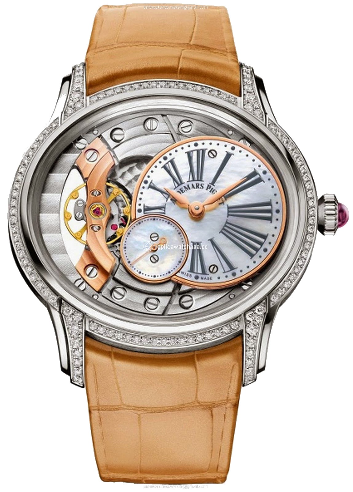 77247bc.zz.a813cr.01 Audemars Piguet Ladies Millenary Hand Wound Ladies Watch 77247bc.zz.a813cr.01 Audemars Piguet Ladies Millenary Hand Wound Ladies Watch