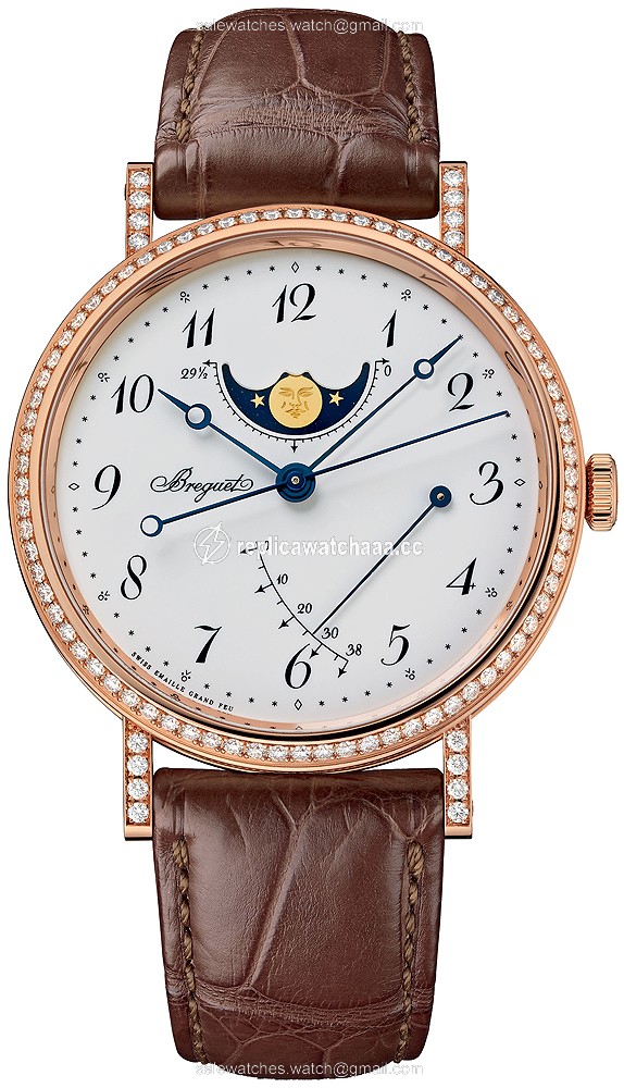 7788br/29/9v6.dd00 Breguet Classique Moonphase Power Reserve 39mm Mens Watch 7788br/29/9v6.dd00 Breguet Classique Moonphase Power Reserve 39mm Mens Watch