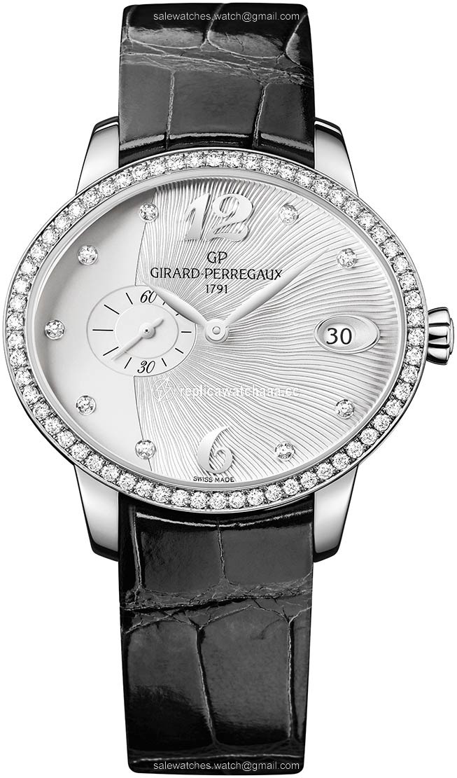 80484d11a161-bk6b Girard Perregaux Cat's Eye Small Seconds Automatic Ladies Watch 80484d11a161-bk6b Girard Perregaux Cat's Eye Small Seconds Automatic Ladies Watch