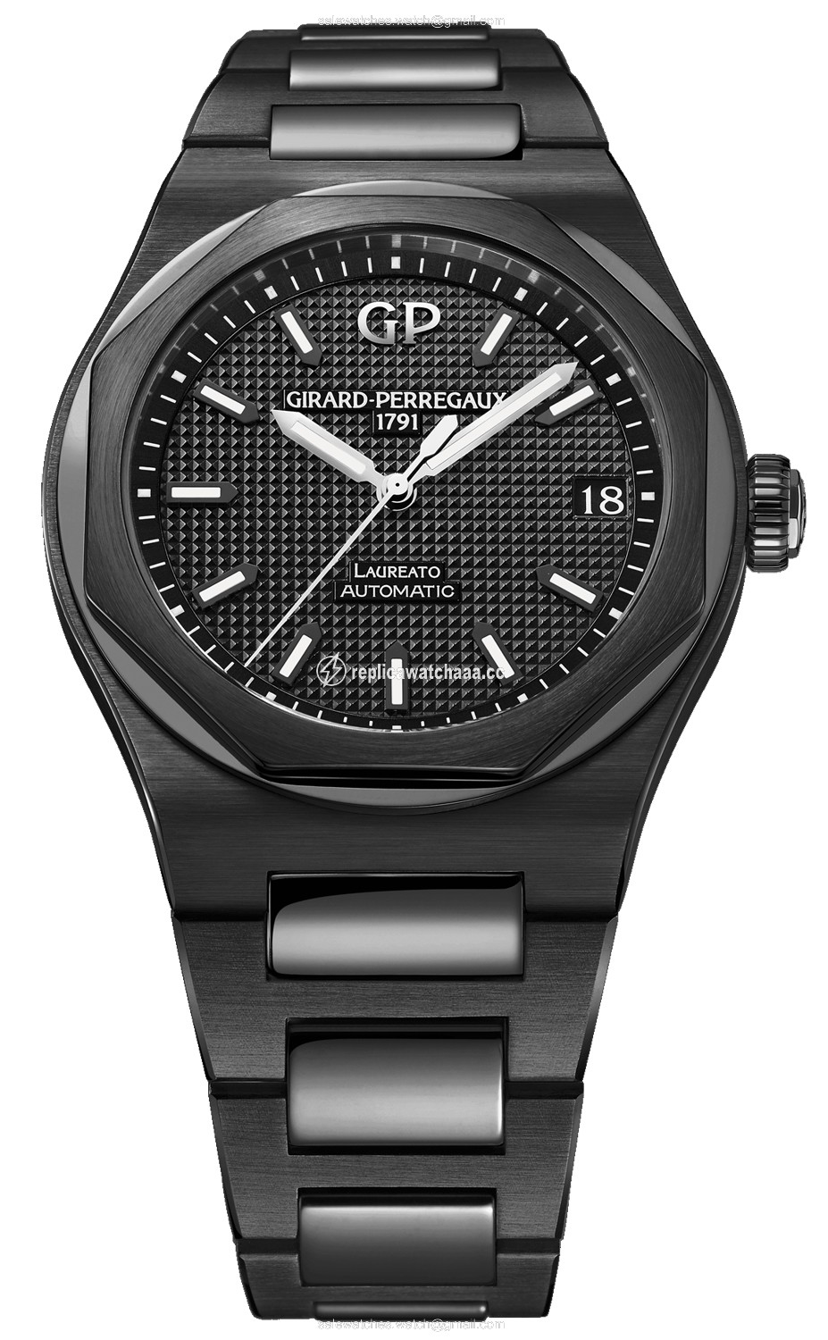 81010-32-631-32a Girard Perregaux Laureato Automatic 42mm Mens Watch 81010-32-631-32a Girard Perregaux Laureato Automatic 42mm Mens Watch
