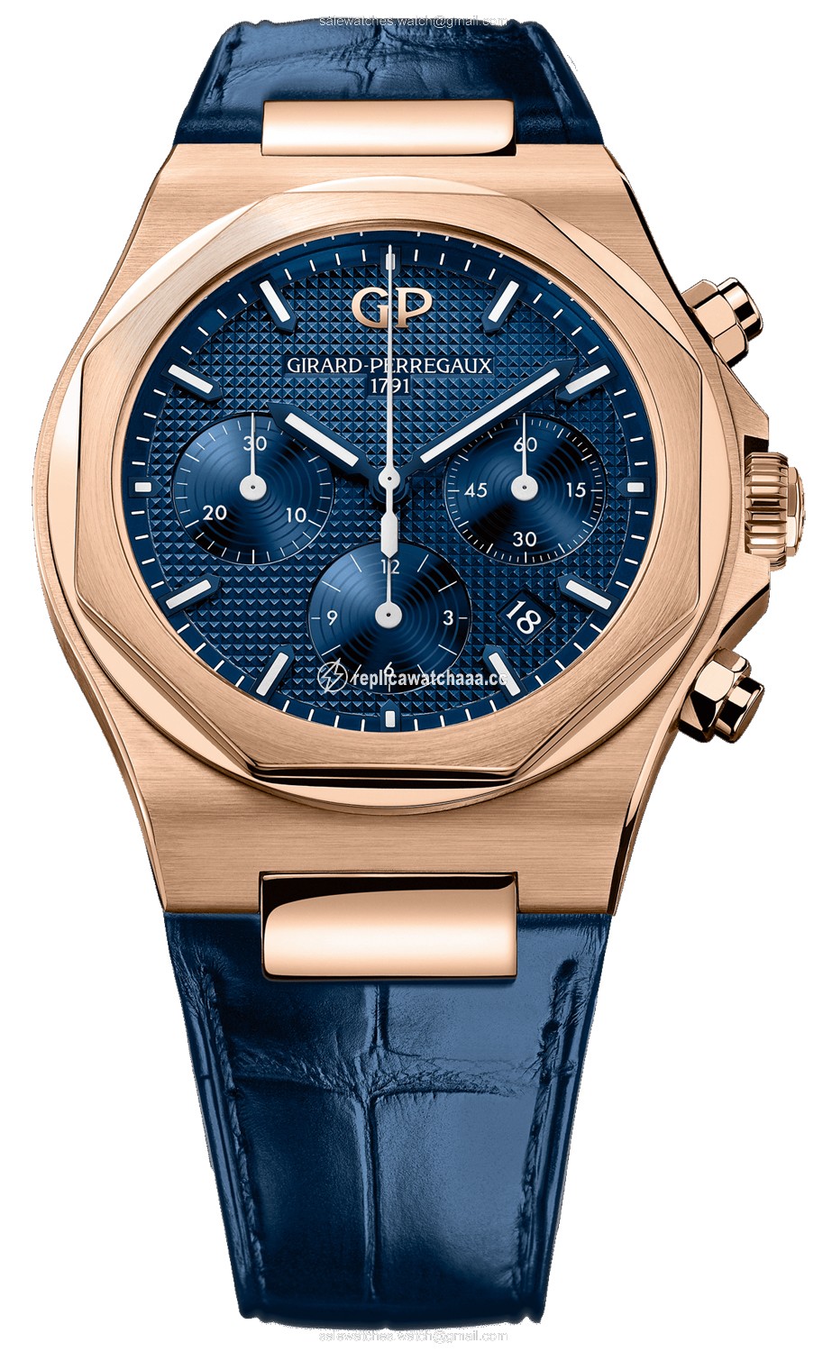 81020-52-432-bb4a Girard Perregaux Laureato Chronograph 42mm Mens Watch 81020-52-432-bb4a Girard Perregaux Laureato Chronograph 42mm Mens Watch